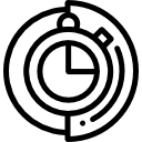 icono o grafico que representa puntualidad y compromiso